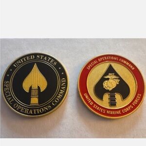 United States Marine Corps Special Operations Command Coins